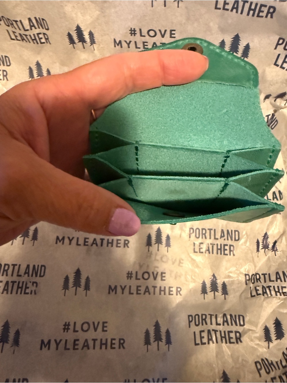 Portland Leather Reef Lovebug Plus Wallet - Picture 3 of 3